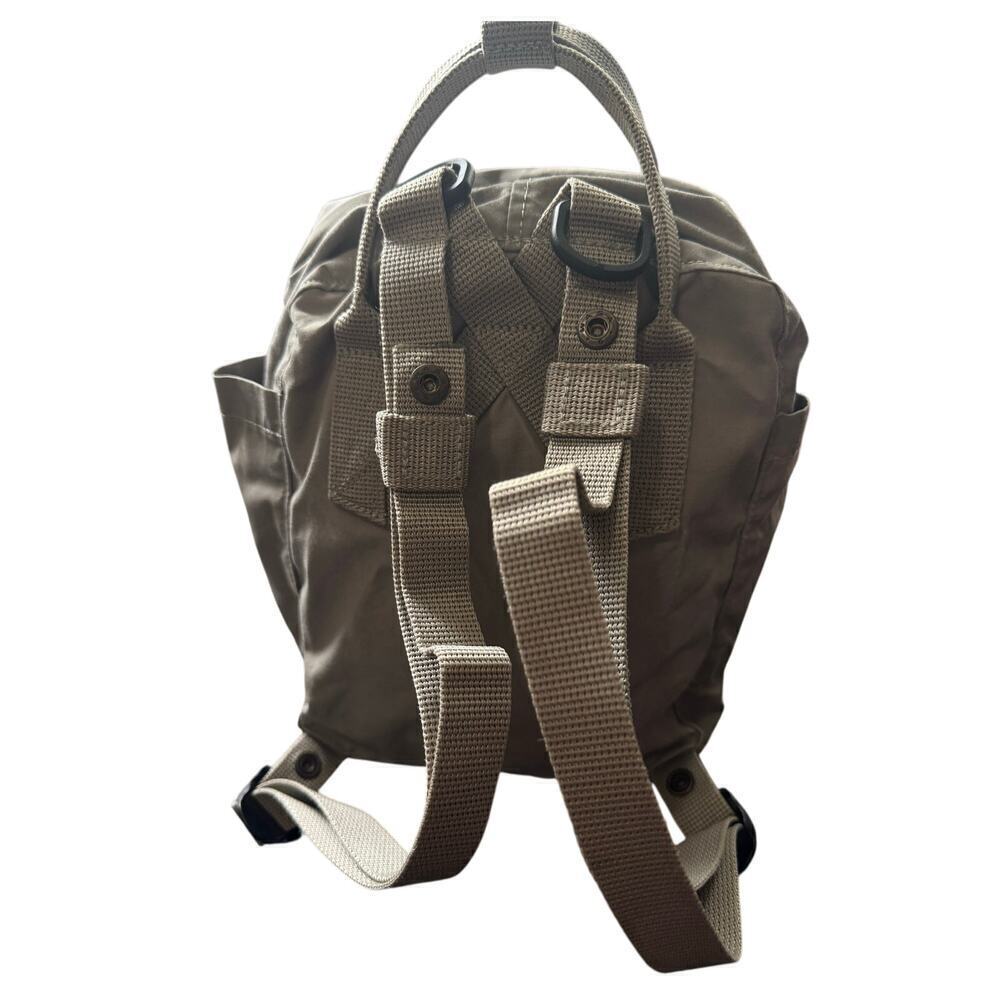 Fjallraven Kanken Mini Backpack Bag Water Resistant In Fog Gray - Picture 7 of 12